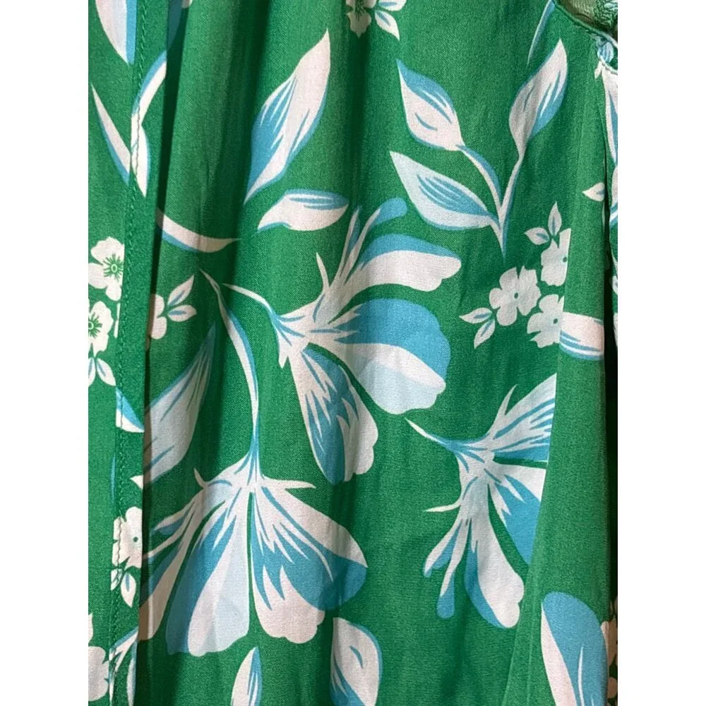 Maison d’Amelie‎ Floral Ruffle Sleeve Blouse - Picture 2 of 3